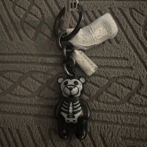 Coach Skeleton Bear Charm